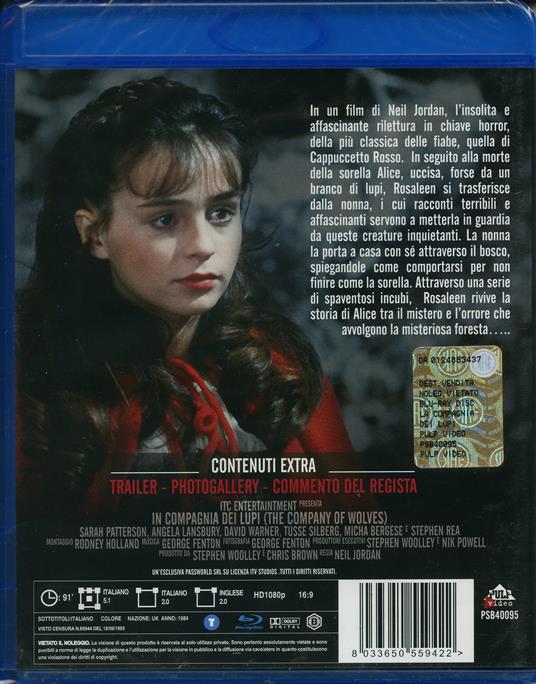 In compagnia dei lupi di Neil Jordan - Blu-ray - 2