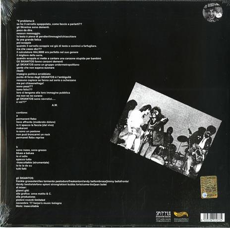 Inascoltabile - Vinile LP di Skiantos - 2