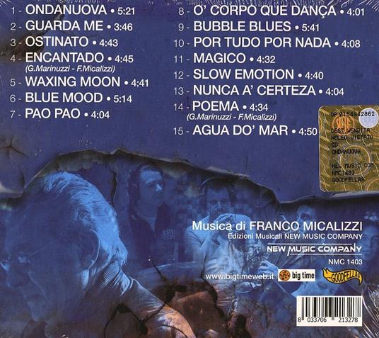 Ondanuova (Colonna sonora) - CD Audio di Franco Micalizzi - 2