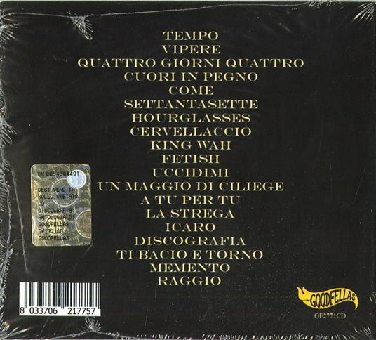 Antologia Di Canzoni 1998-2015 - CD Audio di Luca Faggella - 2