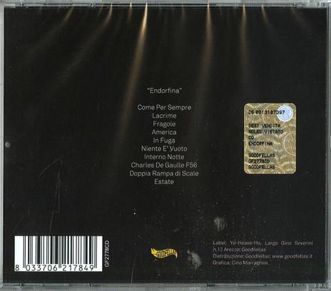 Endorfina - CD Audio di Roberto Sarno - 2