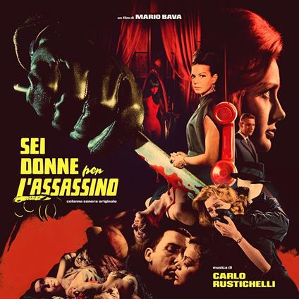Sei donne per l'assassino (Coloured Vinyl) (Colonna Sonora) - Vinile LP di Carlo Rustichelli