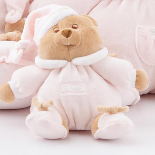 Peluche Nanan Puccio Rosa 13 cm