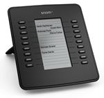 Snom D7 modulo add-on IP 18 pulsanti Nero