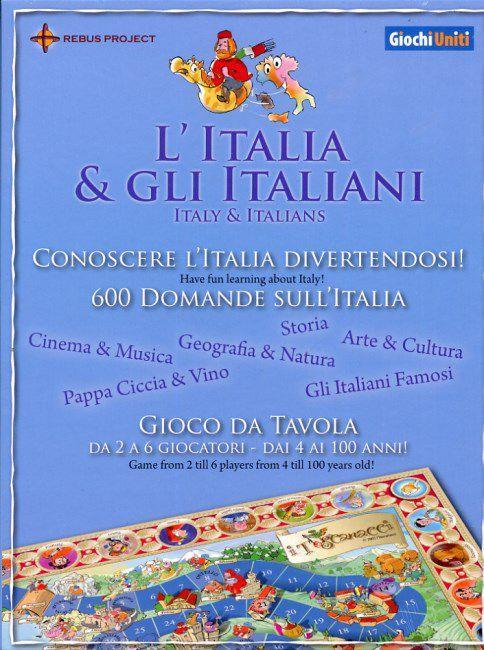 L'Italia e gli italiani. Gioco da tavolo