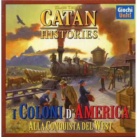 Catan Histories. I Coloni D'america. Gioco da tavolo