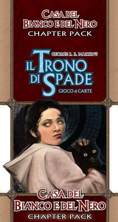 Il Trono di Spade. La Casa Del Bianco e Del Nero. Gioco da tavolo