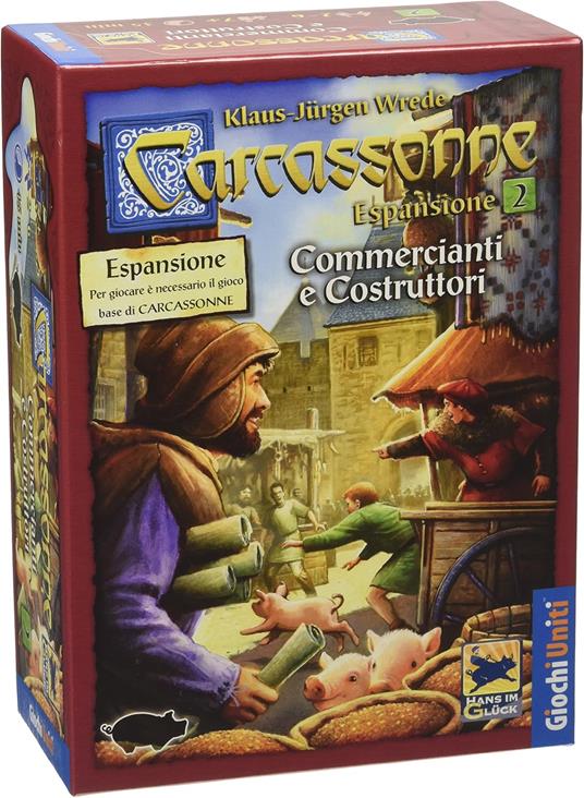 Carcassonne. Commercianti e Costruttori. Esp 2. Gioco da tavolo - 2