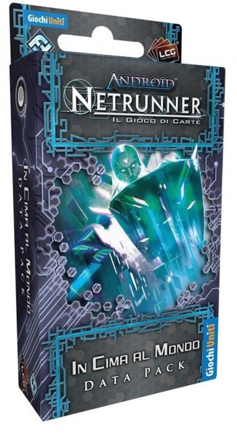 Android Netrunner in Cima Al Mondo. Gioco da tavolo