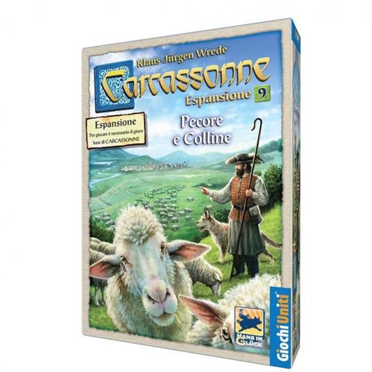 Carcassonne pecore e colline. Espansione 9. Gioco da tavolo