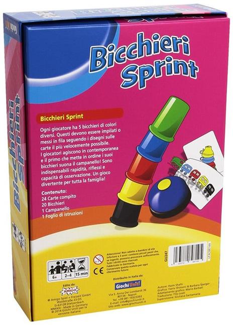 Bicchieri Sprint. Gioco da tavolo - 3