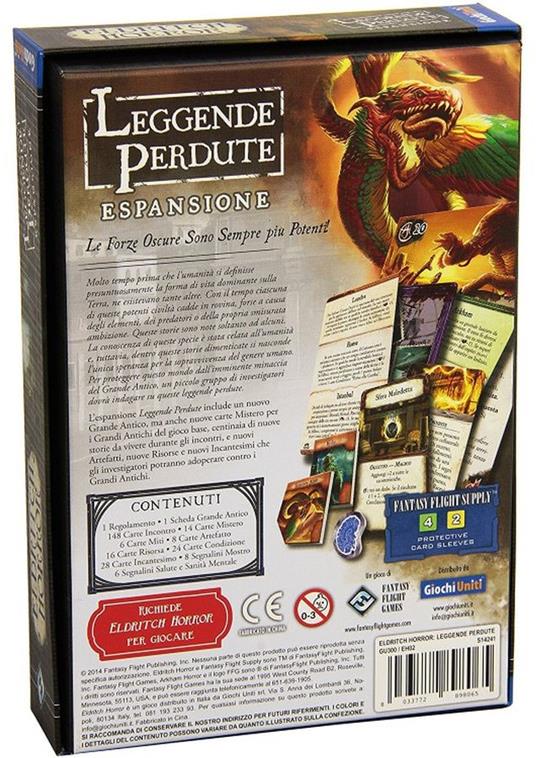 Eldritch Horror. Leggende Perdute (Espansione per Eldritch Horror). Gioco da tavolo - 3