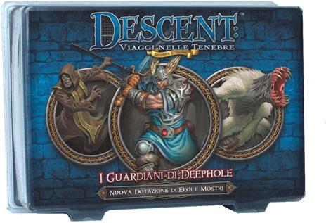 Descent. I Guardiani di Deephall. Gioco da tavolo - 4