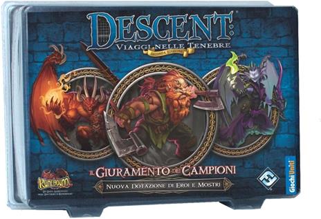 Descent. I Guardiani di Deephall. Gioco da tavolo - 5