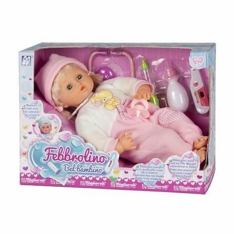 Bimbabella Bua Febbrolina Cm. 42. Migliorati (B025)