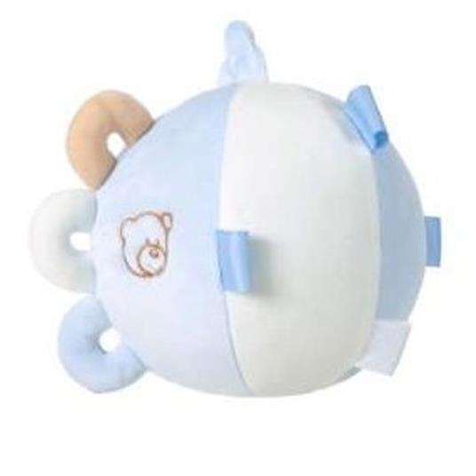 Palla Soft Blu 15 Cm Con Sonaglio 100% Coccole  25504