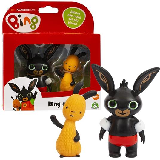 Set 2 Personaggi Bing E Flop 6 Cm Bing Giochi Preziosi Bng10U10