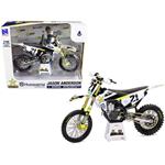Modellino Moto Racing Husqvarna Jason Anderson Scala 1:12 Die-Cast Newray 58113