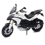 Modellino Moto Ducati Multistrada 1200S Pikes Peak Bianco Scala 1:12 Newray 57883