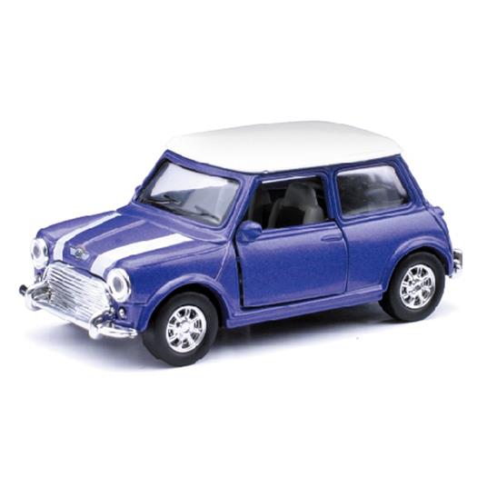 Modellino Auto Mini Cooper Viola 1:32 Die-Cast Newray 50613 - New