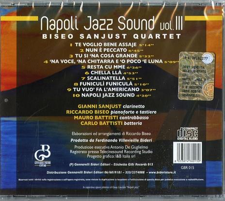 Napoli Jazz Sound vol.3 - CD Audio di Biseo Sanjust Quartet - 2