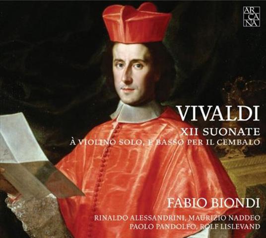 XII Suonate a violino solo e basso - CD Audio di Antonio Vivaldi,Fabio Biondi,Rolf Lislevand,Rinaldo Alessandrini