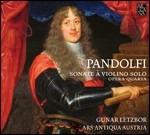 Sonate per violino op.4 - CD Audio di Gunar Letzbor,Giovanni Antonio Pandolfi