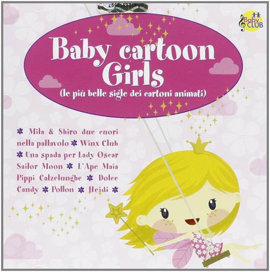 Baby Cartoons Girls - CD Audio