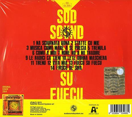 Fuecu su fuecu - CD Audio di Sud Sound System - 2