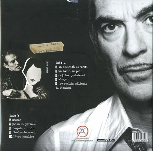 La felicità - Vinile LP di Luca Gemma - 2