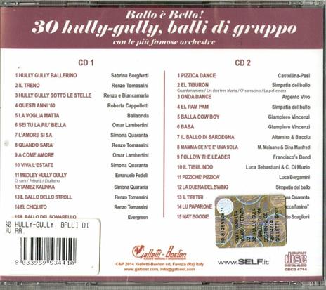Ballo è bello! 30 Hully-Gully e balli di gruppo - CD Audio - 2