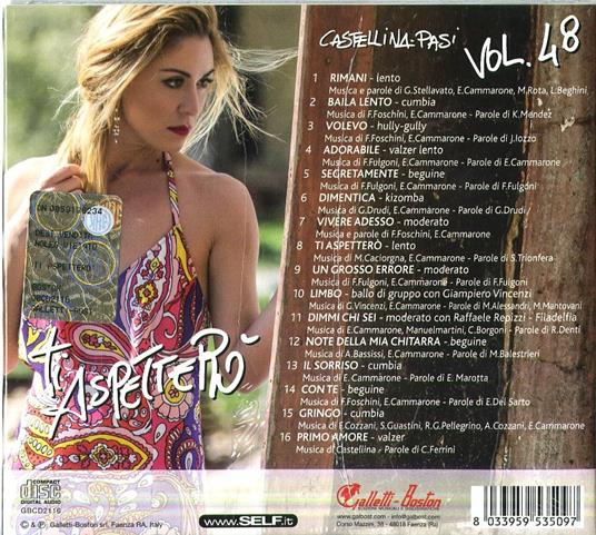 Ti aspetterò vol.48 - CD Audio di Castellina-Pasi - 2