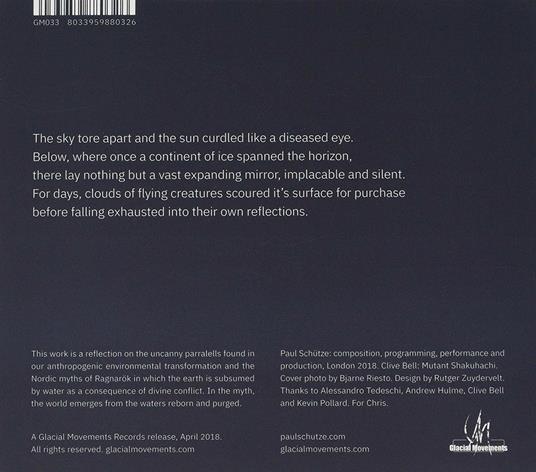 The Sky Torn Apart - CD Audio di Paul Schütze - 2