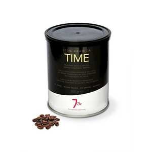 Idee regalo Time in grani, lattina da 250gr di caffè in grani Sevengrams