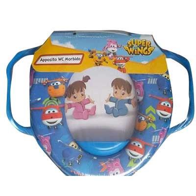 Elemed Riduttore Mini Asse da WC con Manici Personaggio Super Wings