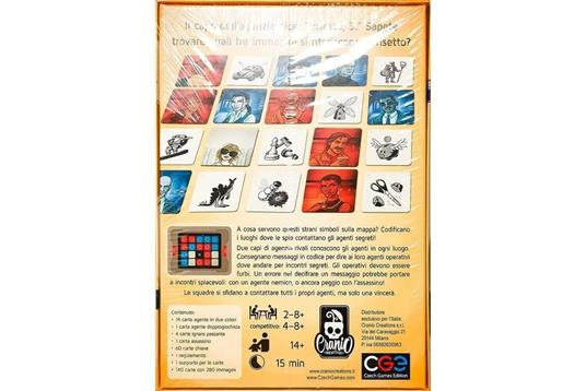 Nome in codice visual. Gioco da tavolo - 3