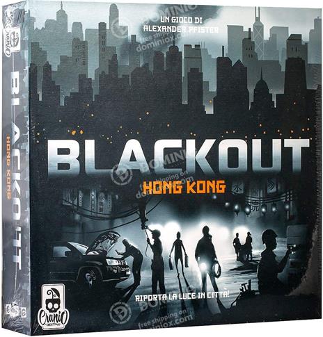 Black Out Hong Kong. Gioco da tavolo