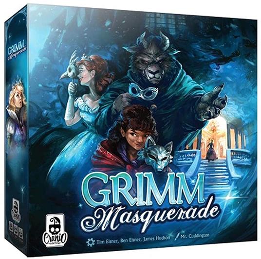 Cranio Creations- Mystery House Gioco da Tavolo, Colore Blu, 907B6E1A91