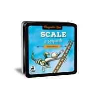 Gioco Da Tavolo Scale E Serpenti In Legno – Versione Tascabile Logica Giochi – Gioco Di Percorso Per 2-4 Giocatori Dai 5 Anni - 4
