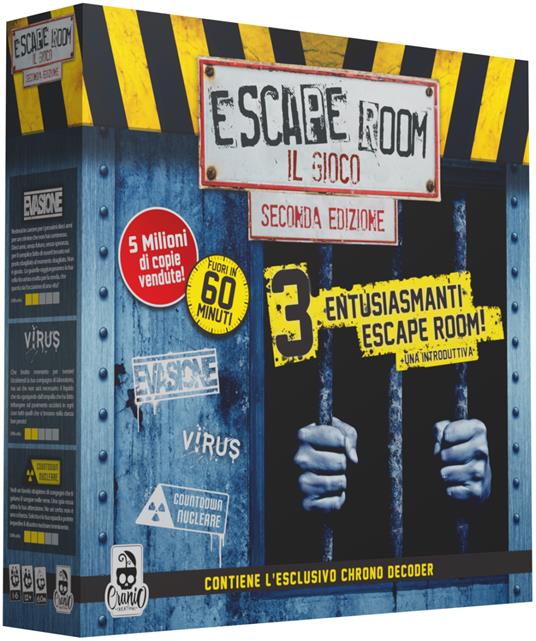 Escape Room: Il Gioco - 2a Edizione. Gioco da tavolo