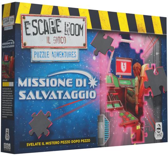Escape Room: Puzzle - Missione di Salvataggio. Gioco da tavolo