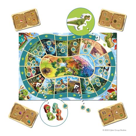 Gigantosaurus. Gioco da tavolo - 2