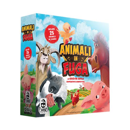 Animali in Fuga. Gioco da tavolo