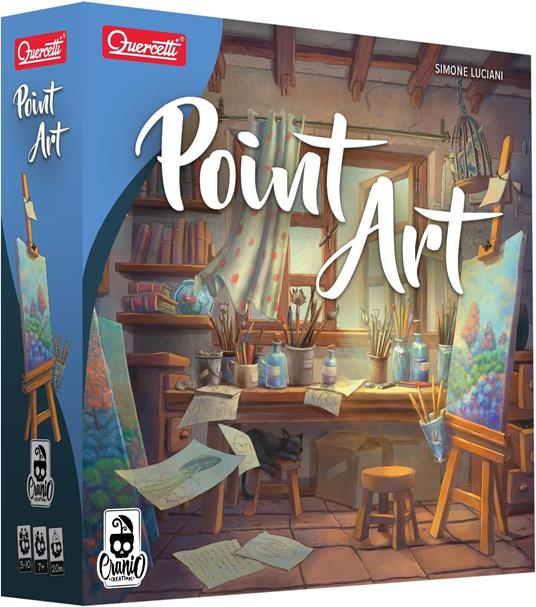 Cranio Creations - Point Art, Un party Game Sull'Arte Di Indovinare, Edizione Multilingua