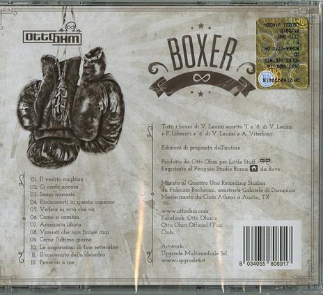 Boxer - CD Audio di Otto Ohm - 2