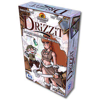 Drizzit. Lame Premurose e Pozioni Misteriose (Espansione per Drizzit). Gioco da tavolo