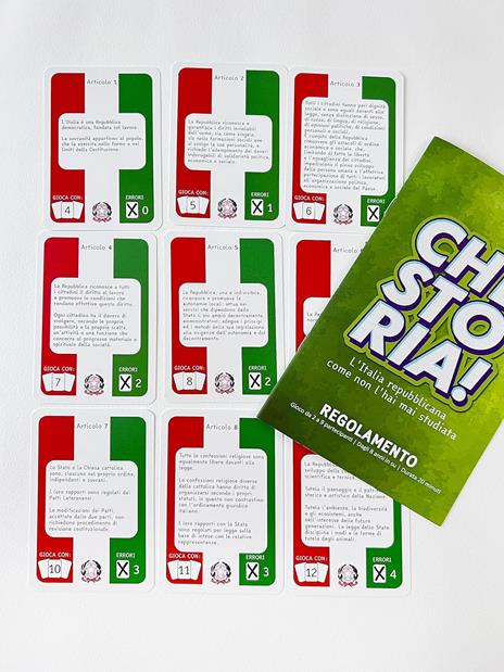 Che Storia. Gioco da tavolo - 3