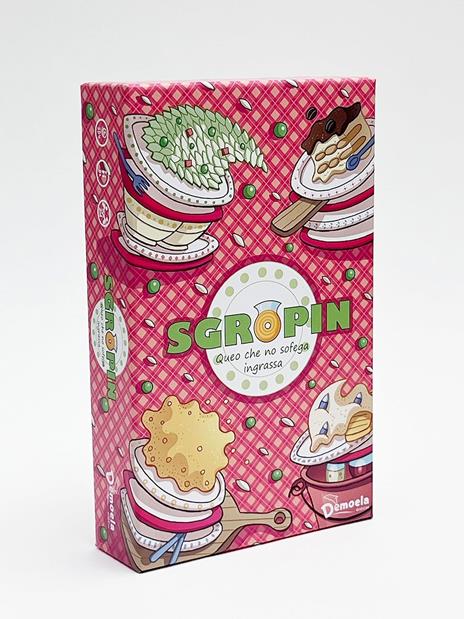 Sgopin - Queo che no sofega ingrassa. Gioco da tavolo