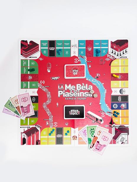 La Me Bela Piaseinsa. Gioco da tavolo - 2