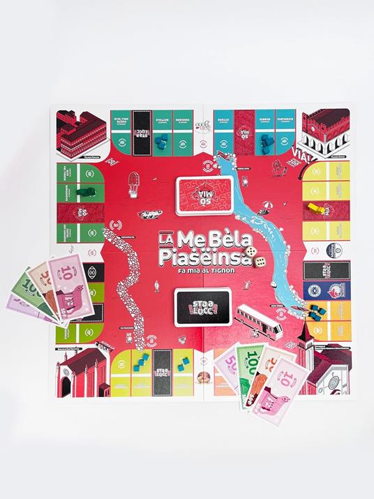 La Me Bela Piaseinsa. Gioco da tavolo - 2